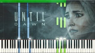 O Death  Amy Van Roekel Until Dawn Intro Song Synthesia Piano Tutorial [upl. by Ahsekar]