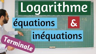 LOGARITHME  Equations et inéquations [upl. by Marjana]