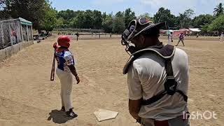 Liga de béisbol Peña VS Papo y Boso Enfrentamiento de Titanes [upl. by Eellah]