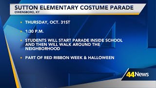 Owensboro school hosting costume parade [upl. by Sparhawk260]