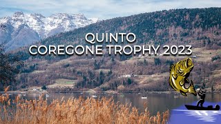 COREGONE TROPHY 2023 Lago di Caldonazzo 4K [upl. by Salman652]