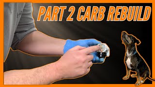 Homelite XL chainsaw part 2 How to rebuild the carburetor [upl. by Maisie]