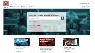 Advanced Searching in JSTOR [upl. by Epul]