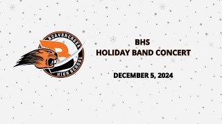 Beavercreek High School Holiday Band Concert December 5 2024 [upl. by Kraska]