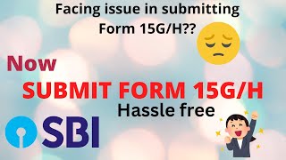 How to submit FORM 15GH online through SBI Net Banking  SBI Form 15GH submit online [upl. by Giana]