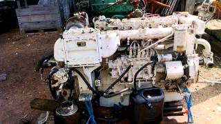 Doosan L086TIL 360hp Marine Diesel Engine [upl. by Kellyn118]