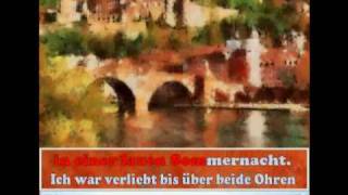 Ich hab mein Herz in Heidelberg  mit Text [upl. by Cleveland]