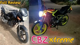 CBZ XTREME BIKE MODIFIED  KGF Bike Look  Single Shocker  2014 2020 Model  YK Rider [upl. by Prem]