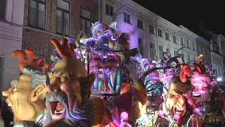 Carnaval Aalst 2020 montage stoet [upl. by Renfred]