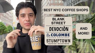 trying the best coffee shops in new york city [upl. by Eninahpets]