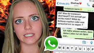 WHATSAPP SONGTEXT PRANK AN FREUNDIN ENDET MIT SCHLUSS MACHEN   WTF 😱😳  Max und Chris [upl. by Phenica507]