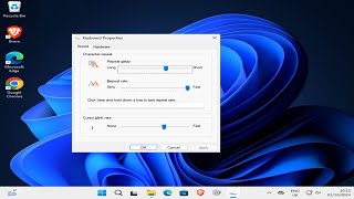 How To Change Keyboard Settings in Windows 11 [upl. by Susette499]