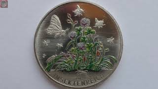 Deutschland  5 Euro Wunderwelt Insekten 2022  Insektenreich [upl. by Yelsna]