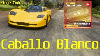 Caballo Blanco Speed Trap Anything Goes S2  Tune Code  Forza Horizon 5 [upl. by Norreht]