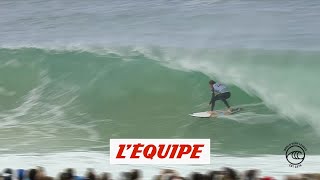 Le gros tube de Leonardo Fioravanti au Pro France 2019  Adrénaline  Surf [upl. by Pallaton]