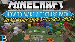 How To Make A Resource Pack in Minecraft Complete Guide to Making a Minecraft Texture Pack [upl. by Wakerly]