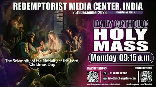 Catholic Holy Mass  25th December Monday  Christmas Day [upl. by Adnarrim]