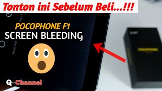 Pocophone F1  Indonesia  Screen Bleeding [upl. by Henrieta110]