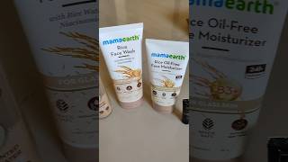 Mamaearth Rice water Products Review ytshort mamaearth skincare reels trending [upl. by Zebaj995]