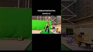 Flash vs Makkari behind the scene vs actual scene shorts [upl. by Sirtaeb810]