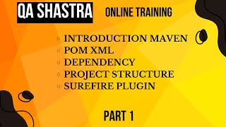 Playwright Java  Maven  POM XMLDependency  Surefire [upl. by Erastatus]