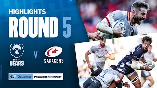 Bristol v Saracens  HIGHLIGHTS  HatTrick Double amp Last Min Win  Gallagher Premiership 202425 [upl. by Drescher720]