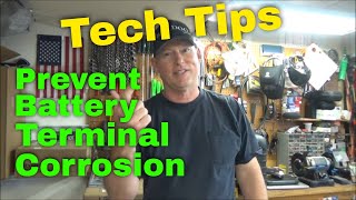 Tech Tips Preventing Automotive Battery Terminals from Corroding [upl. by Anura]