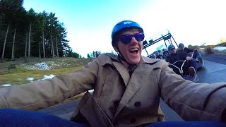 MOUNTAIN CART RACING Queenstown New Zealand Vlog Part 3 [upl. by Kapor]