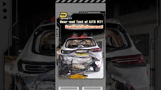 Aito M7 do excellent in Rearend Test？aitom7 safetytest safetyfirst [upl. by Jonis]