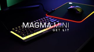 ROCCAT Magma Mini Trailer 60 Form Factor Gaming Keyboard [upl. by Waters493]