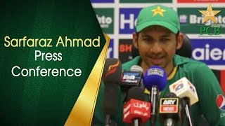 Sarfraz Ahmed Press Conference  2nd T20I  Dubai International Cricket Stadium  PCB [upl. by Aetnahs470]