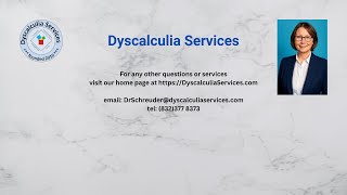 Our resources for Dyscalculia [upl. by Eleonora]