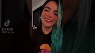 KAROL G MANDANDO SALUDOS karolg karolgfans shorts karolgcolombia viralvideo [upl. by Alraep]