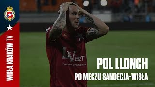 Pol Llonch po meczu z Sandecją 07042018 [upl. by Luzader28]