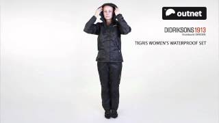 Didriksons Tigris Womens Waterproof Set  Outnet Demo [upl. by Ative]