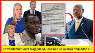 Kaweddemu Court ekwangamudde Museveni alagiddwa okusasula Kakwenza obukadde 50 lwamutulugunya [upl. by Daj]