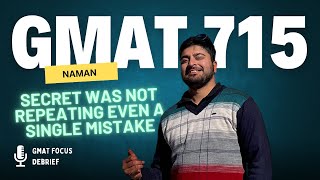 GMAT 715  Scoring 99 Percentile in 4 Months with the Power of Self Prep [upl. by Whiffen]