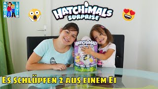 Hatchimals Surprise Deutsch Schlüpfen aus dem Ei  Angie und Malvina Kinderkanal [upl. by Corinna]