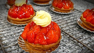 4AM Secrets How a Solo Pastry Chef Creates Perfect French Pastries amp Tarts｜Inside a French Bakery [upl. by Ligetti]