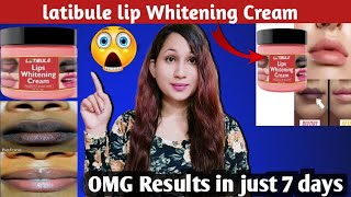 latibule lip lightening cream  latibule lip lightening cream Honest Review 2024 [upl. by Ramon]