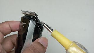 how to repair htc trimmer  htc trimmer blade assemble  Tech experiment [upl. by Aretta736]