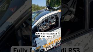 Fully Gutted Audi RS3 With Laptop audi rs3 audirs3 audiclub audilove audilife audilover [upl. by Lihas]