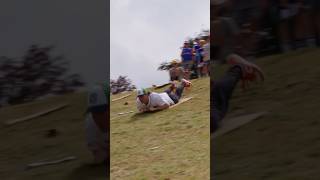 Tyler Holton takes on the hill slide at the Little League Classic [upl. by Materse]