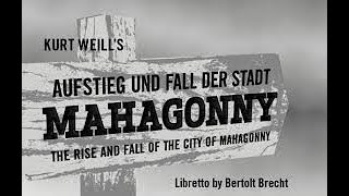 Lotte Lenya quotAUFSTIEG UND FALL DER STADT MAHAGONNYquot Kurt Weill [upl. by Conner915]