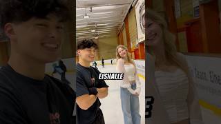 SO Beindruckst Du deinen CRUSH😱nicht kaishorts eislaufen eishockey eiskunstlauf ironie [upl. by Idnat518]