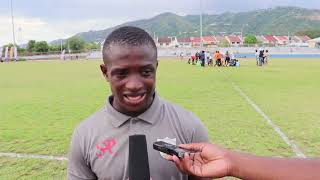 Lester Hibbert Garvey Maceo Head Coach  “ I’m proud of the girls performance  School Girl Football [upl. by Binette978]