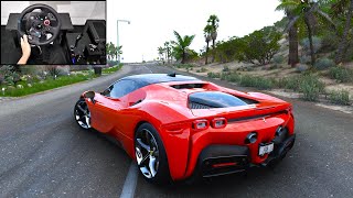 1030HP Ferrari SF90 Stradale  Forza Horizon 5  Logitech G29 Steering Wheel  Gameplay [upl. by Darci]