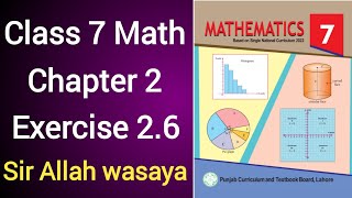 Class 7 Math New Book Chapter 2 Exercise 26  Class 7 Math New Book Unit 2 Exercise 26 [upl. by Leahcim]