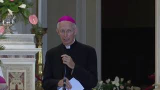 Mons Guido Marini è il nuovo vescovo della Diocesi di Tortona [upl. by Viens]