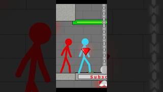 Watergirl and Fireboy  short 8 fireboyandwatergirl animation stickman stickmananimation [upl. by Stier]